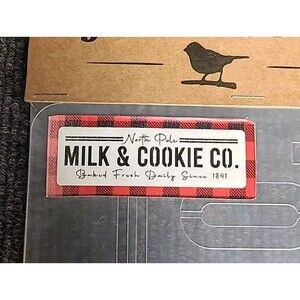 NEW JRV  15mil Reusable Milk & Cookie Co. Stencil 17.5x6.25